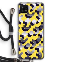 8-bit N°3: Samsung Galaxy A22 5G Transparant Hoesje met koord