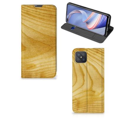 OPPO Reno4 Z 5G Book | Wallet Case | Licht Hout