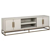 TV-meubel Whitebone Brass 4-deurs