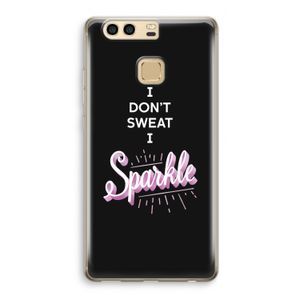 Sparkle quote: Huawei P9 Transparant Hoesje