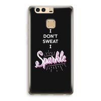 Sparkle quote: Huawei P9 Transparant Hoesje