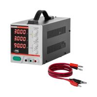 Laboratorium voeding - 0 - 30 V - 0-3 A DC - 90 W - 4-cijferig LED - display - USB