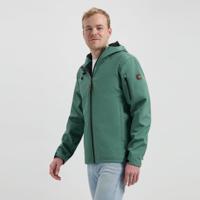 Travelin&apos; Men - softshell jacket - Groen - Maat XXL