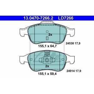 Ate Remblokset 13.0470-7266.2