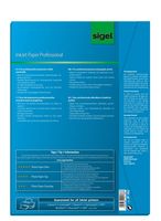 Sigel Inkjet Paper Professional IP182 Inkjet printpapier DIN A4 120 g/m² 50 vellen Helderwit - thumbnail