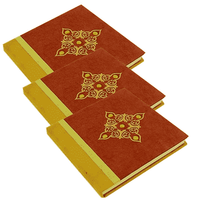 Notitieboek Rood met Steentjes - Large