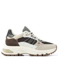 VIA VAI Liz Dae Lame combi Chocolate Mesh Dames