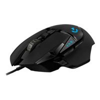 Gamemuis Logitech G502 Hero 16000 dpi 25600 dpi Zwart RGB