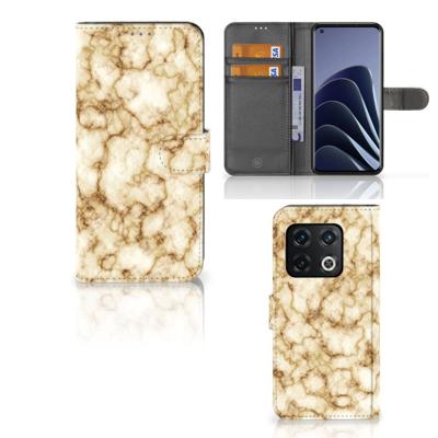 OnePlus 10 Pro | Bookcase | Marmer Goud