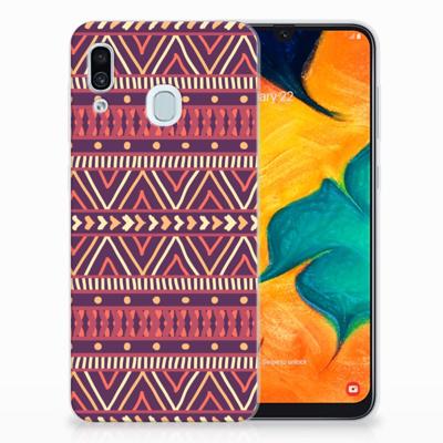 Samsung Galaxy A30 | TPU bumper | Aztec Paars