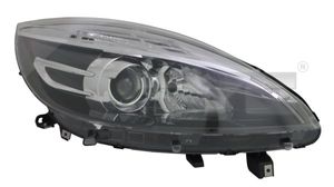 Koplamp TYC, Inbouwplaats: Links, u.a. für Renault