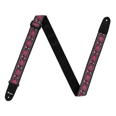 Ibanez GSV50-P2 Vintage Style Katoenen en Polyester Gitaarband Roze Ibanez GSV50-P2 Vintage Style Katoenen en Polyester Gitaarband Roze