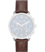 Horlogeband Michael Kors MK8636 Leder Bruin 20mm