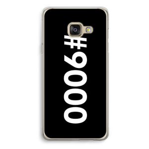 #9000: Samsung Galaxy A3 (2016) Transparant Hoesje