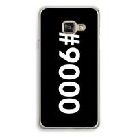 #9000: Samsung Galaxy A3 (2016) Transparant Hoesje