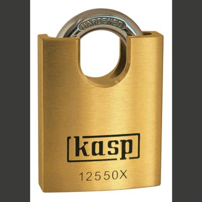 Kasp K12550XD Hangslot 50 mm Verschillend sluitend Goud-geel Sleutelslot