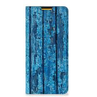 Samsung Galaxy M52 Book Wallet Case Wood Blue