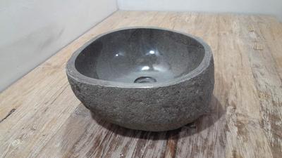 Waschbecken Stein RS250306, 38x36x15 cm
