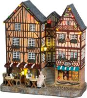 Facade street battery operated l23,5xb11xh25cm - Luville