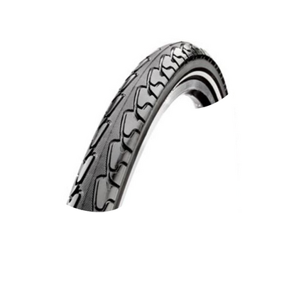 Cst classic trend (1mm anti-lek) zwart met reflectie. 28x1.75x2, etrto 47-622