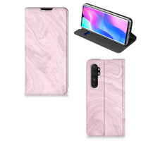 Xiaomi Mi Note 10 Lite Standcase Marble Pink - Origineel Cadeau Vriendin - thumbnail