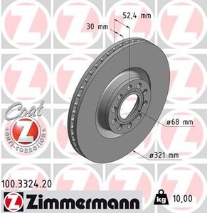 Remschijf Coat Z 100332420