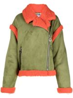 MOSCHINO JEANS veste en daim - Vert