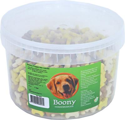 Boony hondenkoek puppy botjes mix 1000g - Gebr de boon