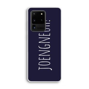 Joengneuh!: Samsung Galaxy S20 Ultra Transparant Hoesje