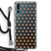 Poop emoji: Huawei P20 Pro Transparant Hoesje met koord