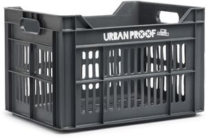 Urban Proof Fietskrat 30 liter Gerecycled Kunststof Ash Grey