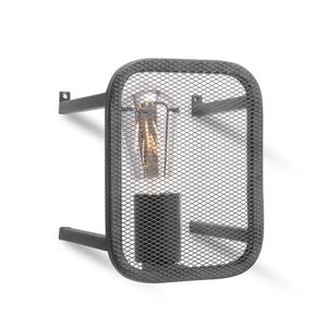 Home sweet home wandlamp Weave 20 - zwart
