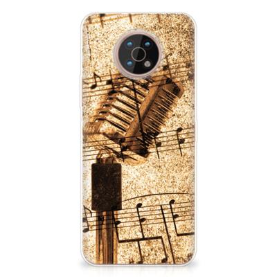 Nokia G50 | Siliconen hoesje | met foto Bladmuziek