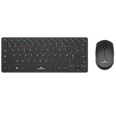 Wireless toetsenbord en muispakket - Bluestork - nr ./fr - Ultra Compact - Black Pack