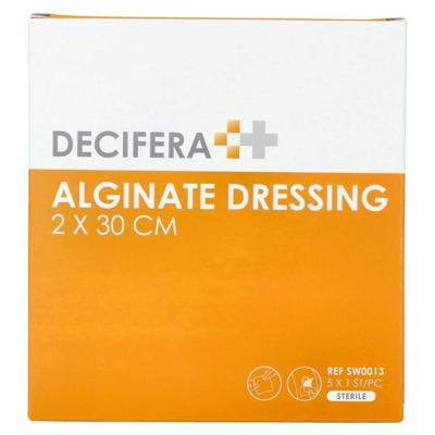 Decifera Alginate Dressing 2x30cm 5