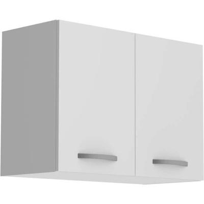 Oslo High Cabinet 2 Deuren - Wit - L 80 x D 36 x H 58 cm