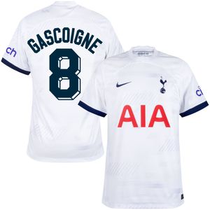 Tottenham Hotspur Shirt Thuis 2023-2024 + Gascoigne 8 (Legend Printing)