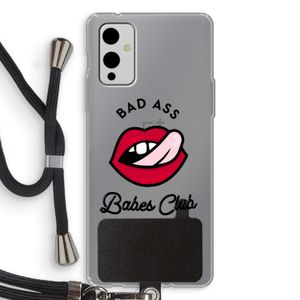Badass Babes Club: OnePlus 9 Transparant Hoesje met koord