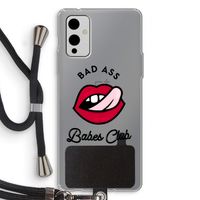 Badass Babes Club: OnePlus 9 Transparant Hoesje met koord