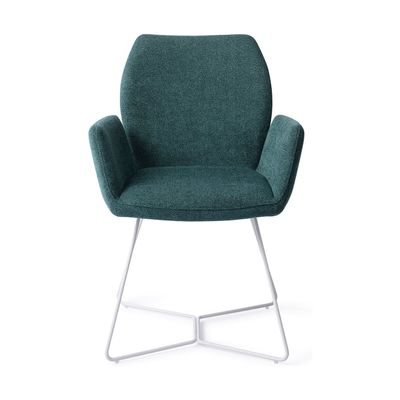 Jesper Home Misaki eetkamerstoel Merry Mermaid beehive white