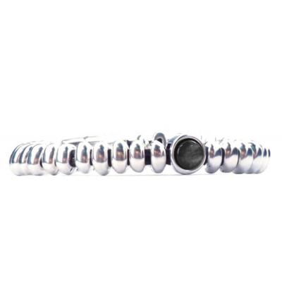 Qoss Armband Liv Zwarte Bol - Maat S