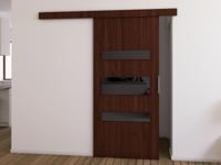 Schuifdeur COLLEEN 96 cm wengue Schuifdeur COLLEEN 96 cm wengue