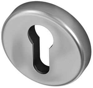 Cilinderrozet Mat Chroom 55mm rond per paar