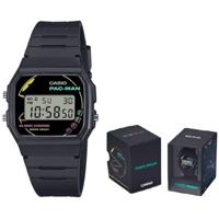 Unisex horloge Casio F-91 - PACMAN Series Limited Edition Zwart (Ø 35 mm)