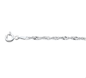 TFT Zilveren Ketting Singapore 2,75 mm x 45 cm