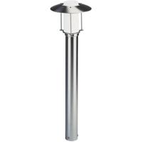 Albert Buitenverlichting RVS tuinpaalLantern - 692257