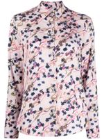 PS Paul Smith chemise boutonnée à fleurs - Rose - thumbnail