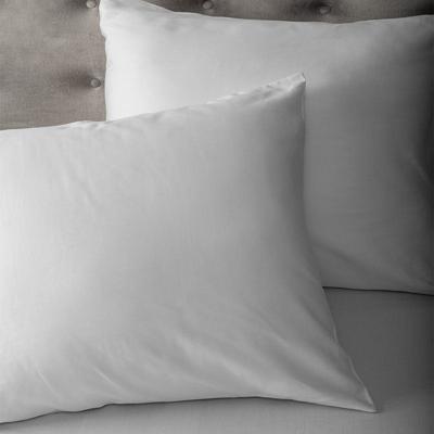Kussenslopen Satijn: 2 PACK Wit Dekbed Discounter - Dekbed-Discounter.nl