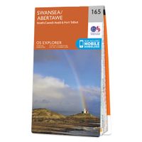 Wandelkaart - Topografische kaart 165 OS Explorer Map Swansea, Abertawe | Ordnance Survey Wandelkaart - Topografische kaart 165 OS Explorer Map Swansea, Abertawe | Ordnance Survey