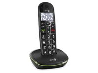 Doro PhoneEasy 110 DECT-telefoon Zwart Nummerherkenning - thumbnail